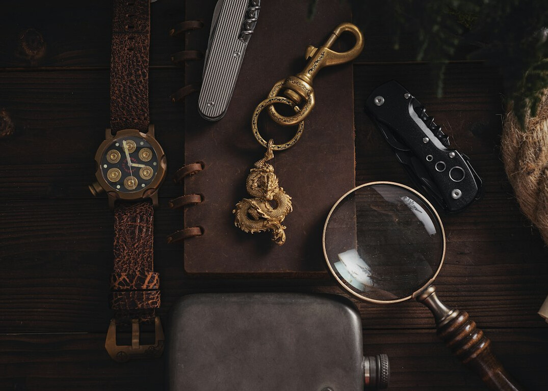 detective investigating clues
